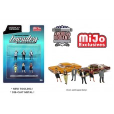 AD-38408MJ 1:64 Limited Edition Die Cast Figure Set - Lowriders 1 AD-38408MJ 1:64 Limited Edition Die Cast Figure Set - Lowriders 1